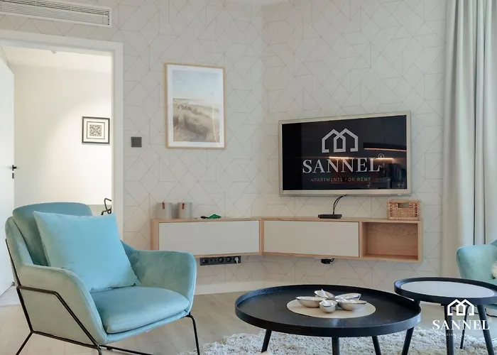 Baltic Blues Z Dostępem Do Basenów,strefy Saun,jacuzzi - Pinea - Sannel For Rent