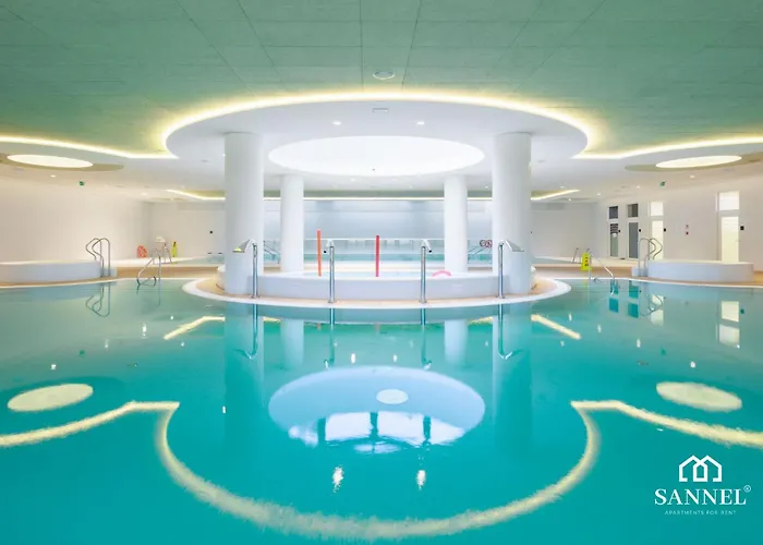 Apartament Baltic Blues Z Dostępem Do Basenów,strefy Saun,jacuzzi - Pinea - Sannel For Rent *
